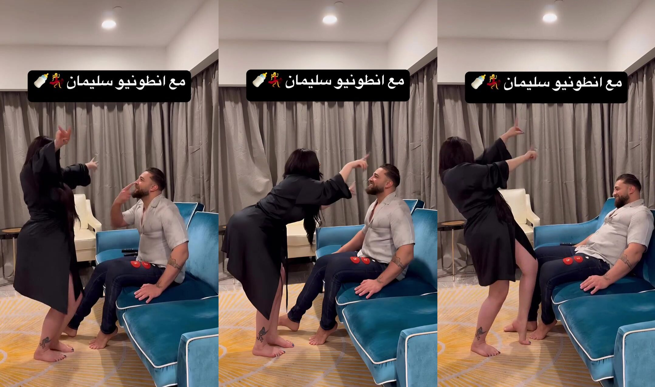 سكس انطونيو سليمان وانجي خوري سكس مشاهير العرب