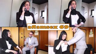 سكس ميرا النوري في دور السكرتيرة المحجبة - Mira nouri ‎xnxx